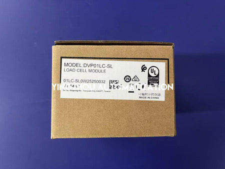 Delta DVP01LC-SL Load Cell Module - High Speed, 24-bit Resolution, Left-Side Expansion-vezhoo
