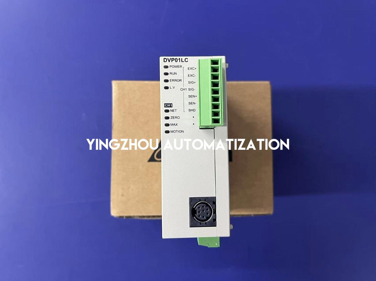 Delta DVP01LC-SL Load Cell Module - High Speed, 24-bit Resolution, Left-Side Expansion-vezhoo