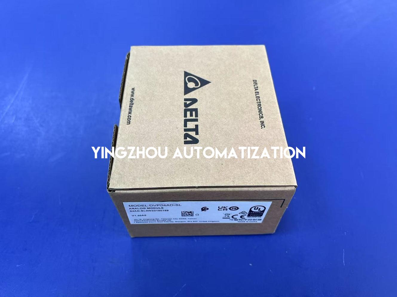 Delta DVP04AD-SL High-Speed Analog Input Module - 4 Channel, 16-bit Resolution, Left-Side Expansion-vezhoo