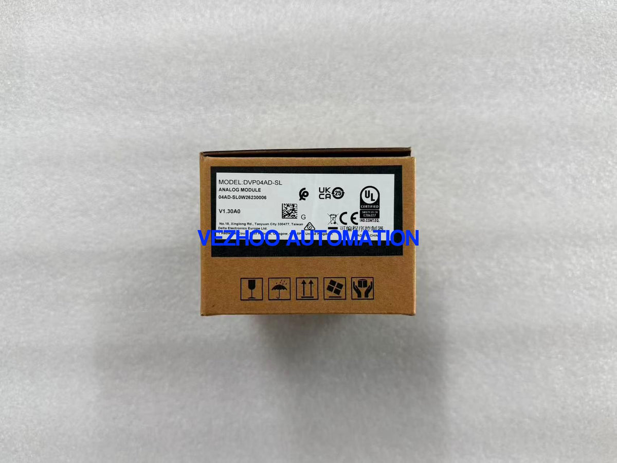 Delta DVP04AD-SL Left-Side Analog Input Module 4-Channel 16-Bit-vezhoo