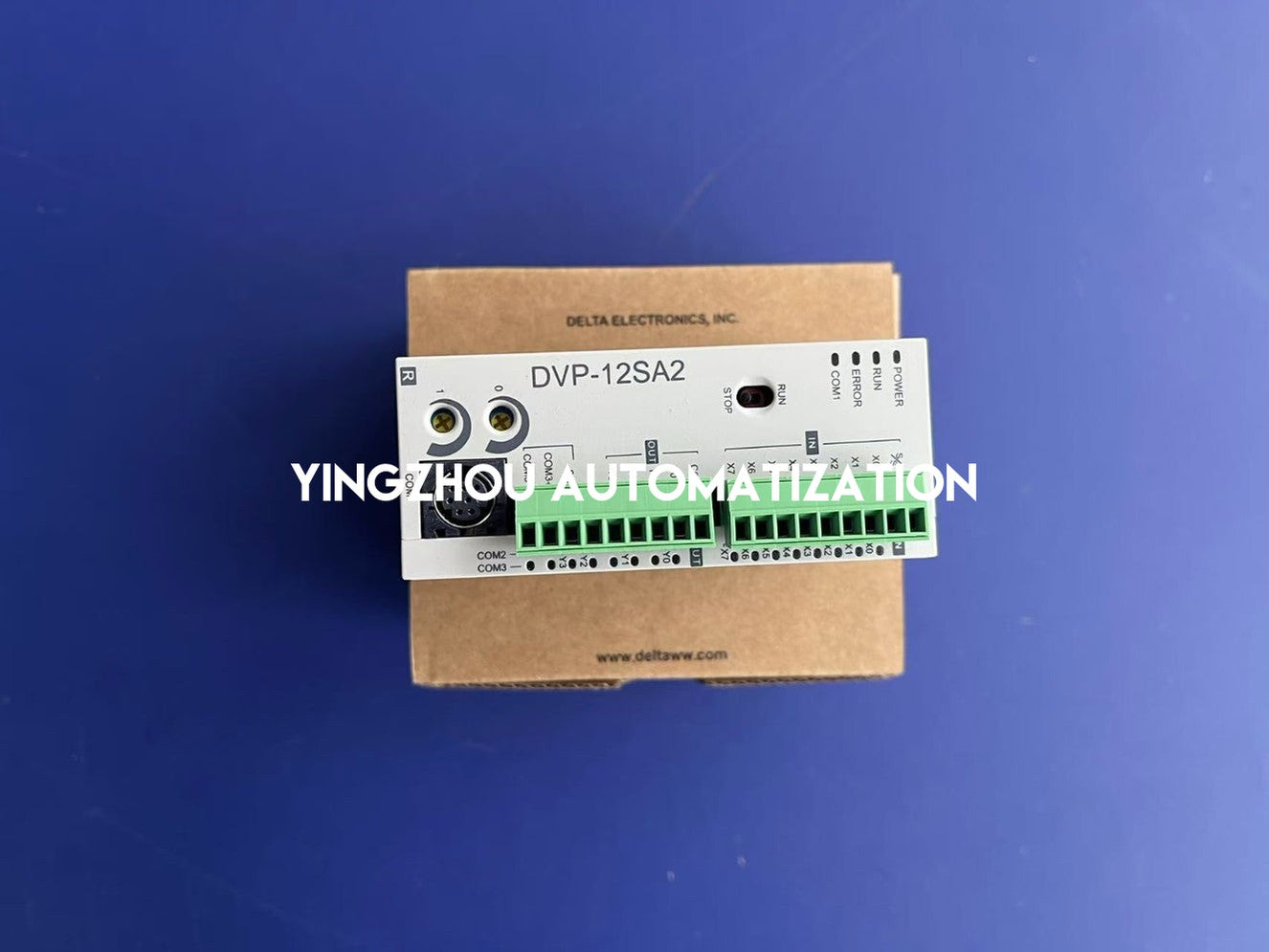 Delta DVP12SA211R SA2 Series PLC CPU - 8DI / 4DO (Relay), 16k Steps, 24VDC-vezhoo