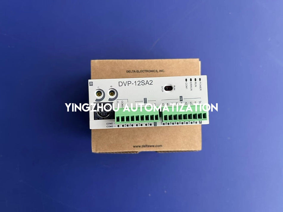 Delta DVP12SA211R SA2 Series PLC CPU - 8DI / 4DO (Relay), 16k Steps, 24VDC-vezhoo