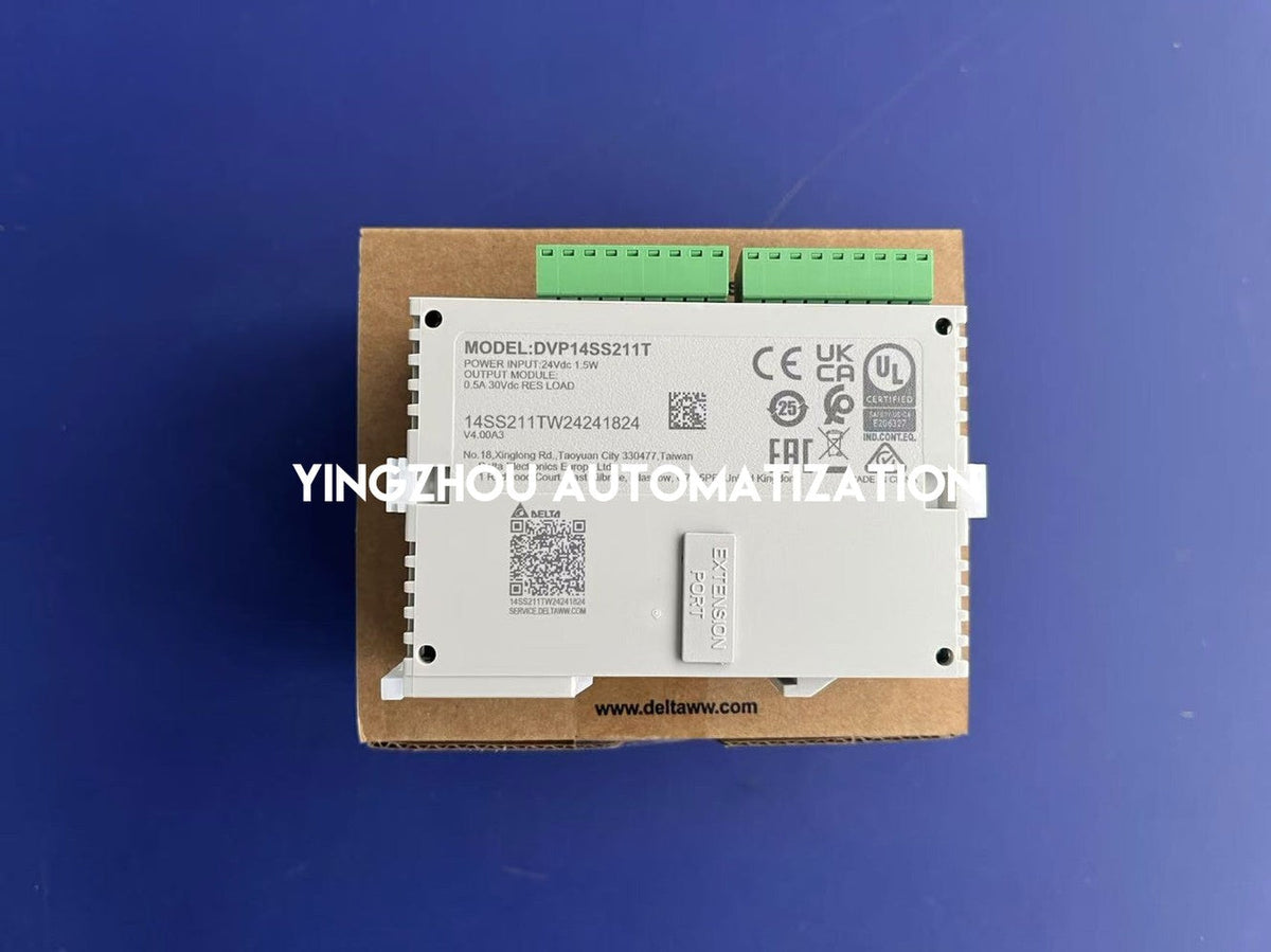 Delta DVP12SE11T Network-Type PLC CPU - 8DI / 4DO (Transistor NPN), Built-in Ethernet, 24VDC-vezhoo