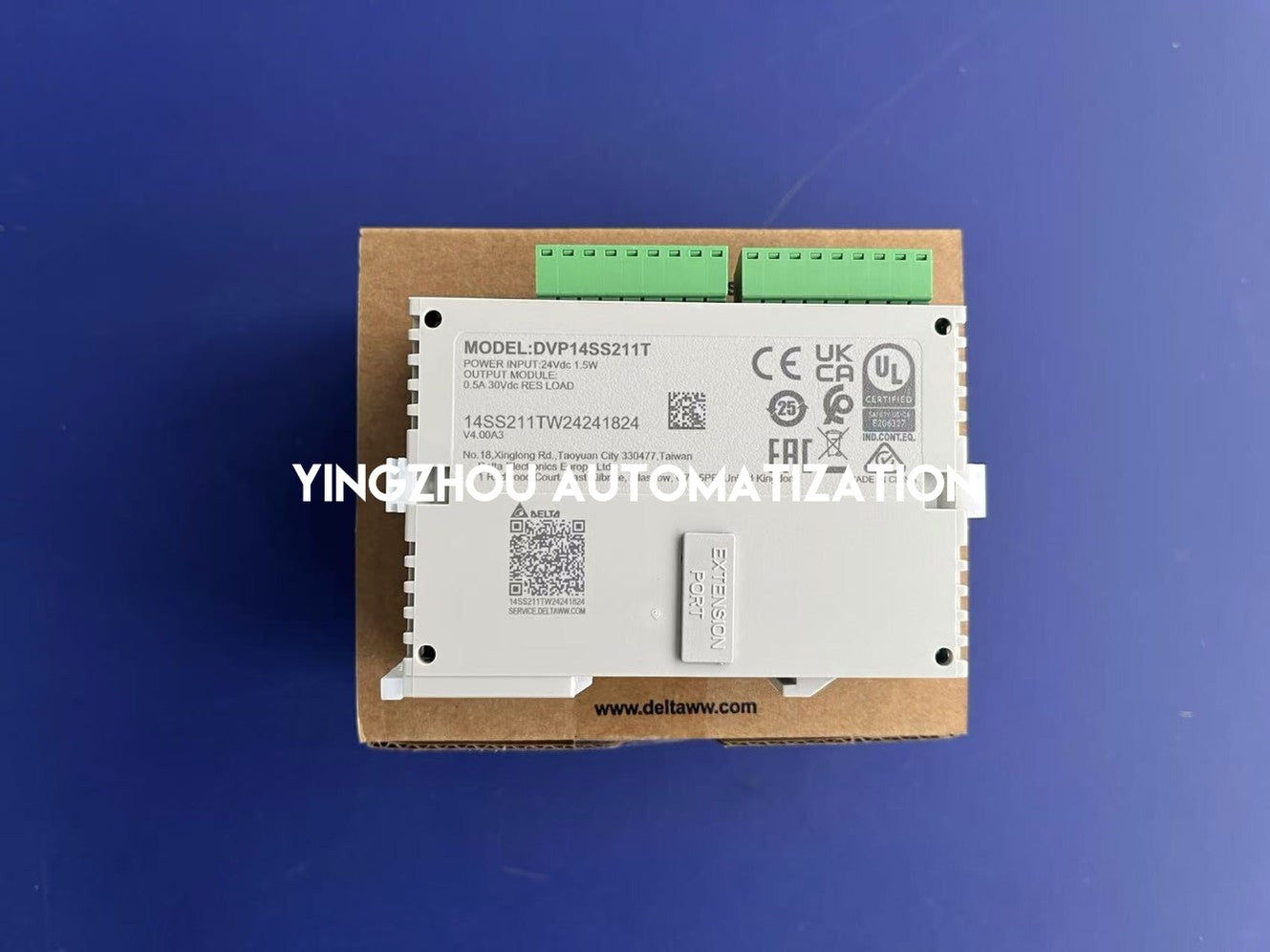 Delta DVP12SE11T Network-Type PLC CPU - 8DI / 4DO (Transistor NPN), Built-in Ethernet, 24VDC-vezhoo