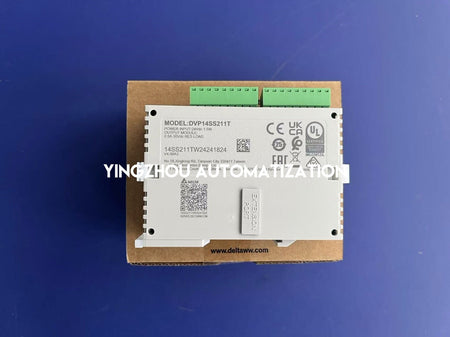 Delta DVP12SE11T Network-Type PLC CPU - 8DI / 4DO (Transistor NPN), Built-in Ethernet, 24VDC-vezhoo
