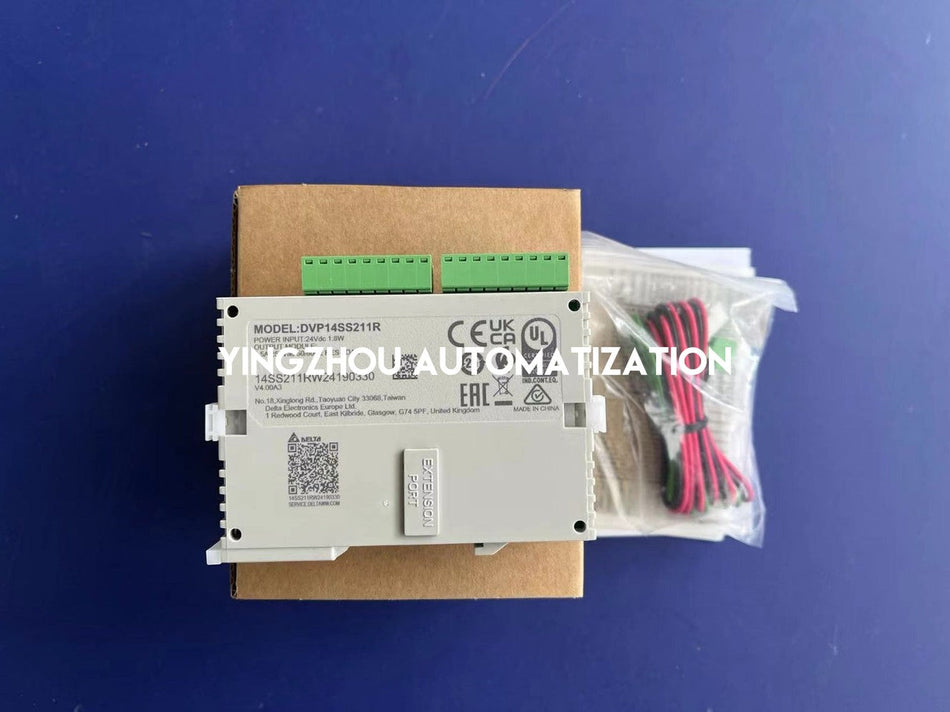 Delta DVP14SS211R SS2 Series PLC CPU - 8DI / 6DO (Relay), 8k Steps, 24VDC-vezhoo