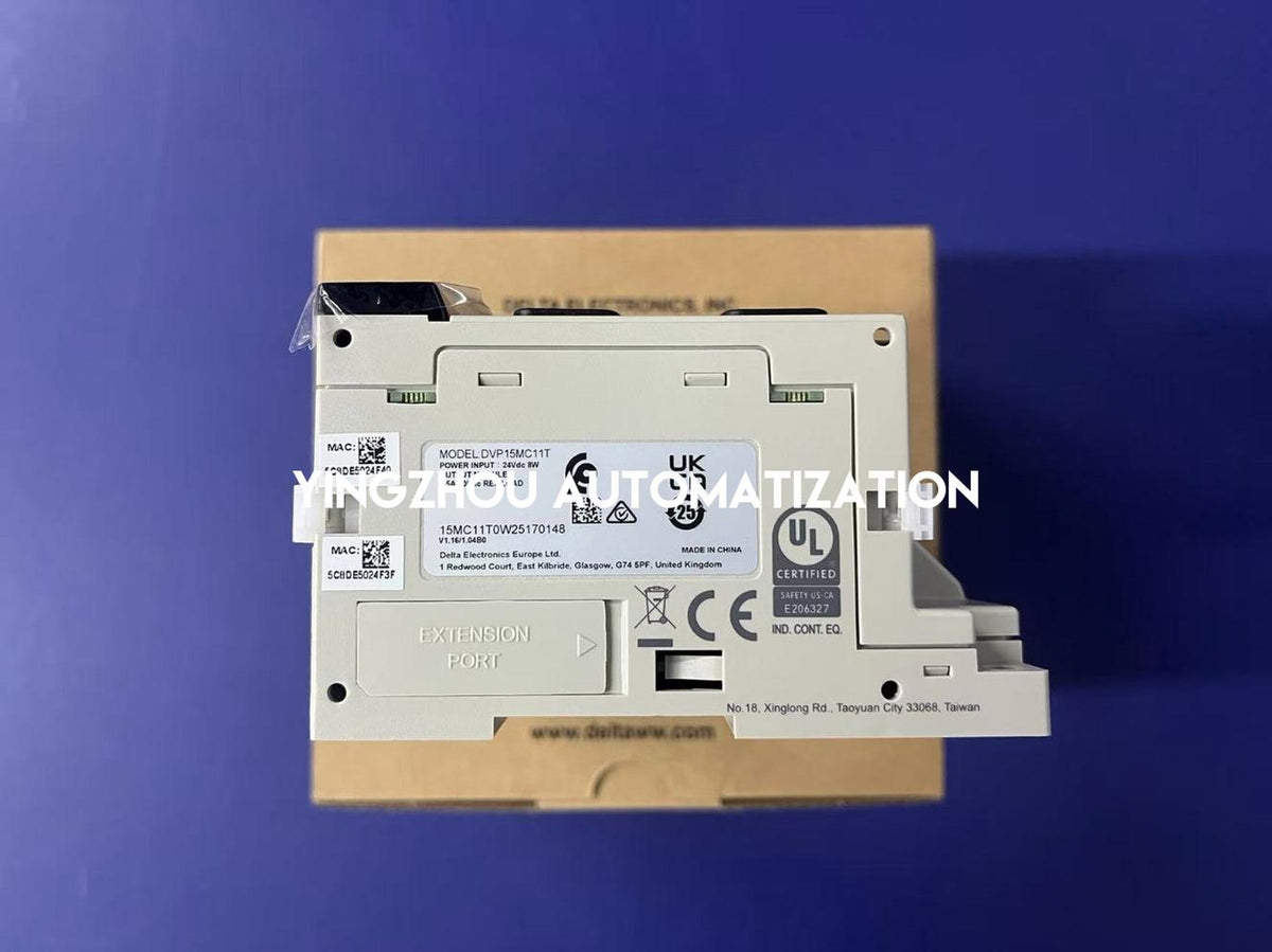 Delta DVP15MC11T CANopen Motion Controller - 24-Axis Control, 16 In / 8 Out (Transistor), 24V DC-vezhoo