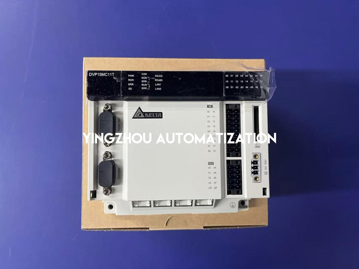 Delta DVP15MC11T CANopen Motion Controller - 24-Axis Control, 16 In / 8 Out (Transistor), 24V DC-vezhoo