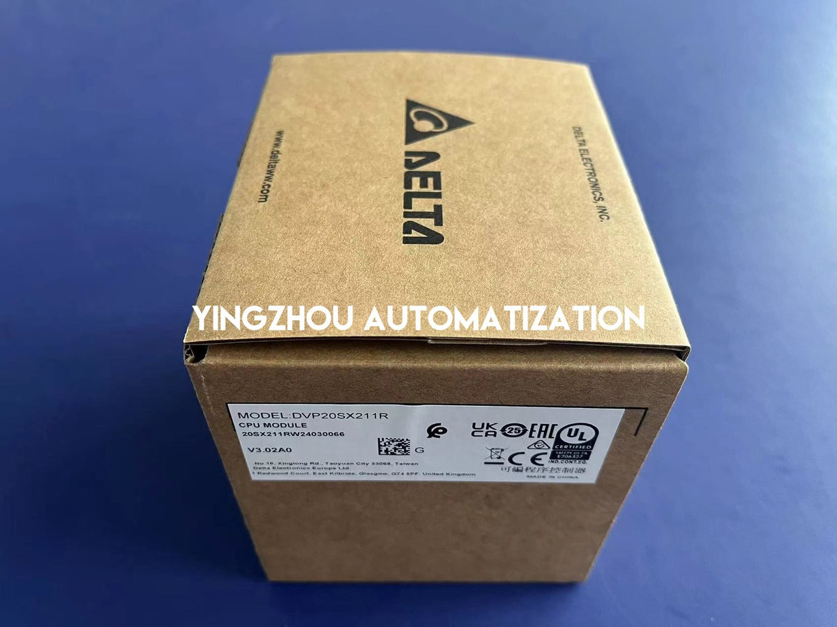 Delta DVP20SX211R SX2 Series PLC CPU - 8DI / 6DO (Relay), 4AI / 2AO, 24VDC-vezhoo