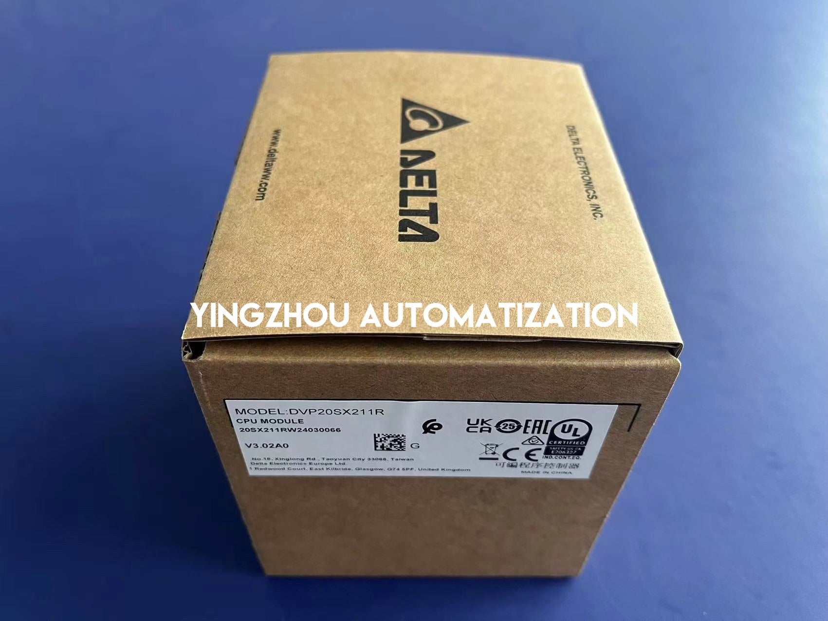 Delta DVP20SX211R SX2 Series PLC CPU - 8DI / 6DO (Relay), 4AI / 2AO, 24VDC-vezhoo