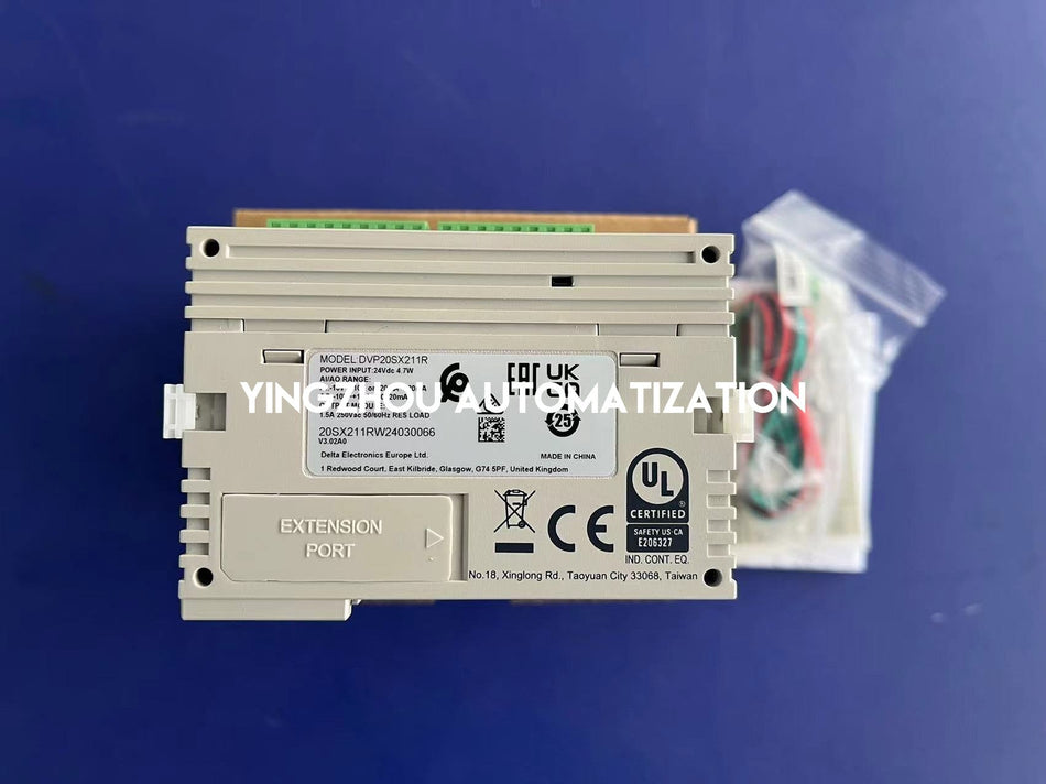 Delta DVP20SX211R SX2 Series PLC CPU - 8DI / 6DO (Relay), 4AI / 2AO, 24VDC-vezhoo