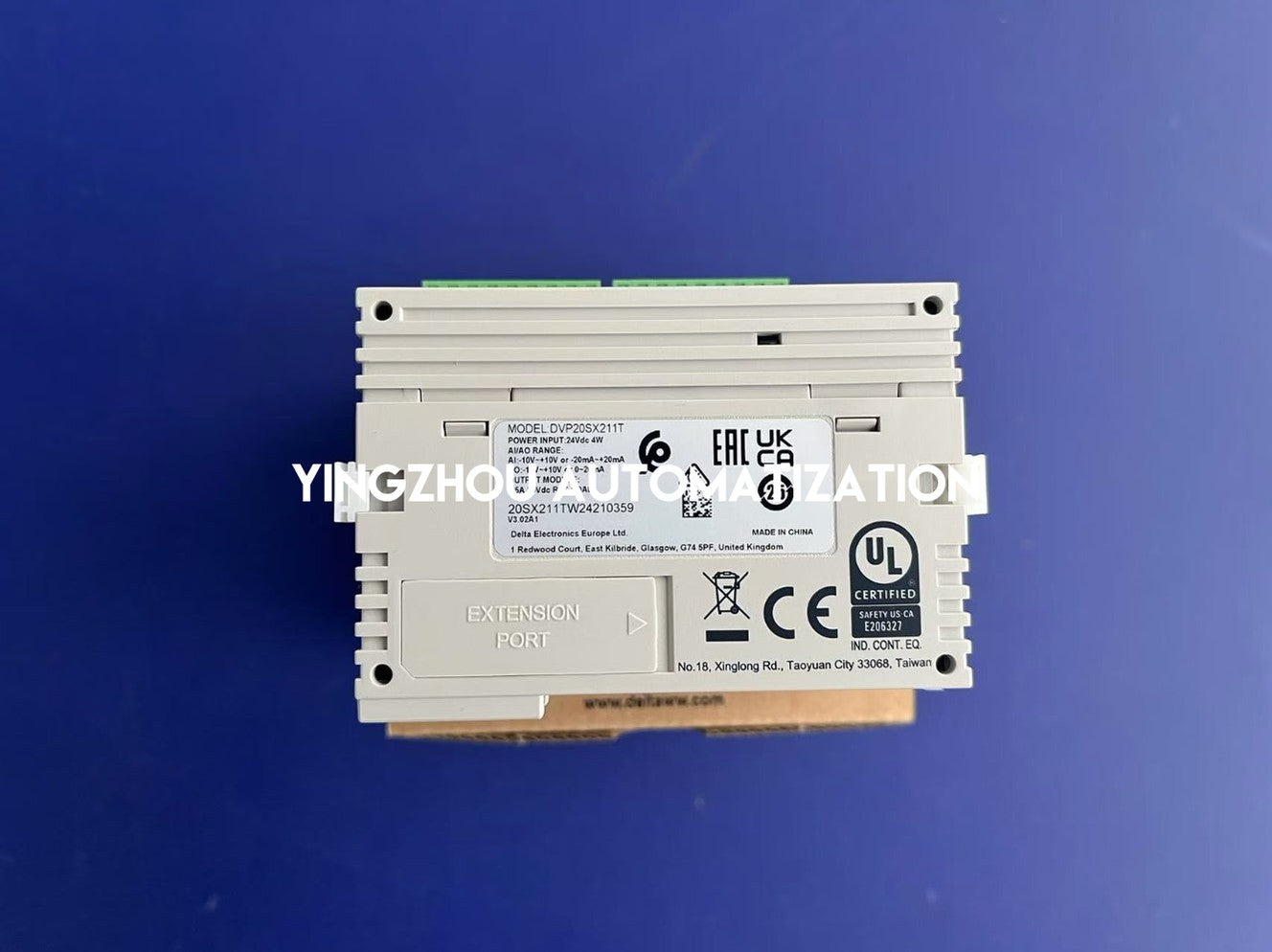Delta DVP20SX211T SX2 Series PLC CPU - 8DI / 6DO (Transistor), 4AI / 2AO, High-Speed Pulse, 24VDC-vezhoo