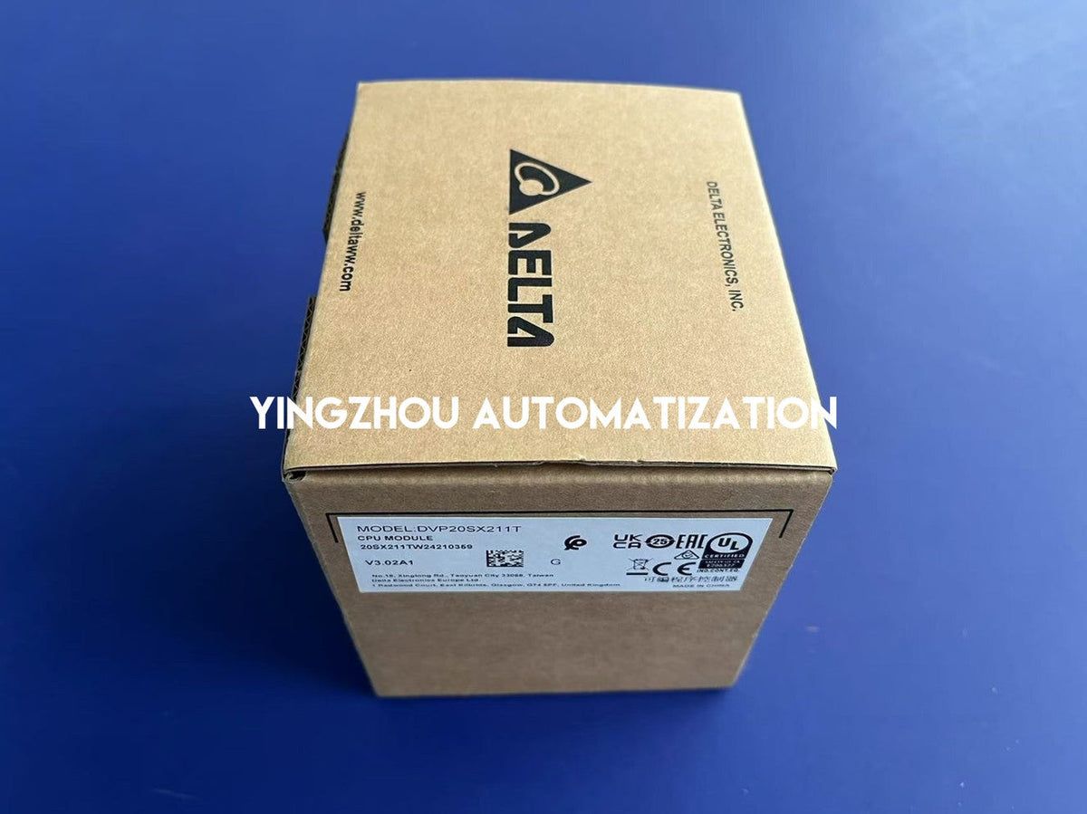 Delta DVP20SX211T SX2 Series PLC CPU - 8DI / 6DO (Transistor), 4AI / 2AO, High-Speed Pulse, 24VDC-vezhoo