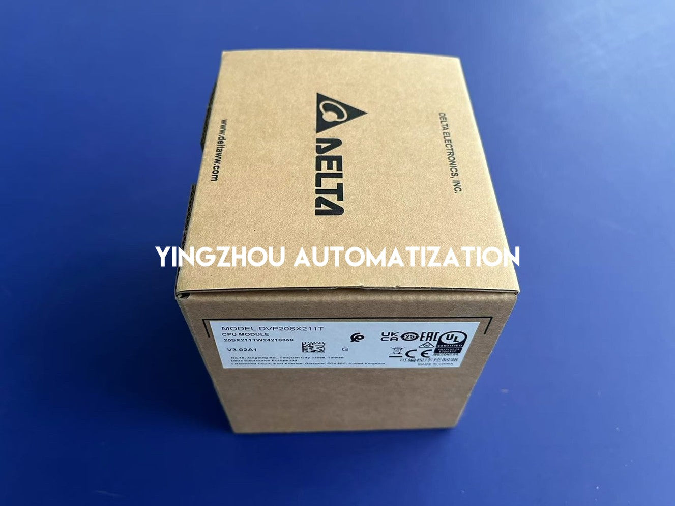 Delta DVP20SX211T SX2 Series PLC CPU - 8DI / 6DO (Transistor), 4AI / 2AO, High-Speed Pulse, 24VDC-vezhoo