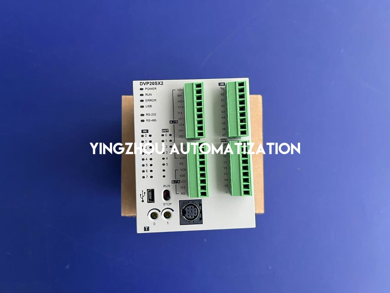Delta DVP20SX211T SX2 Series PLC CPU - 8DI / 6DO (Transistor), 4AI / 2AO, High-Speed Pulse, 24VDC-vezhoo