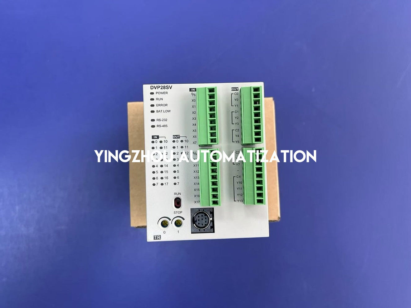 Delta DVP28SV11T2 SV2 Series PLC CPU - 16DI / 12DO (Transistor NPN), High-Speed Motion Control, 24VDC-vezhoo