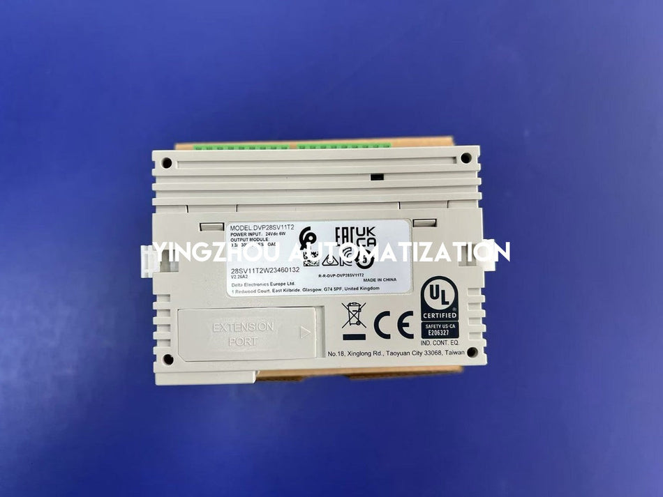 Delta DVP28SV11T2 SV2 Series PLC CPU - 16DI / 12DO (Transistor NPN), High-Speed Motion Control, 24VDC-vezhoo