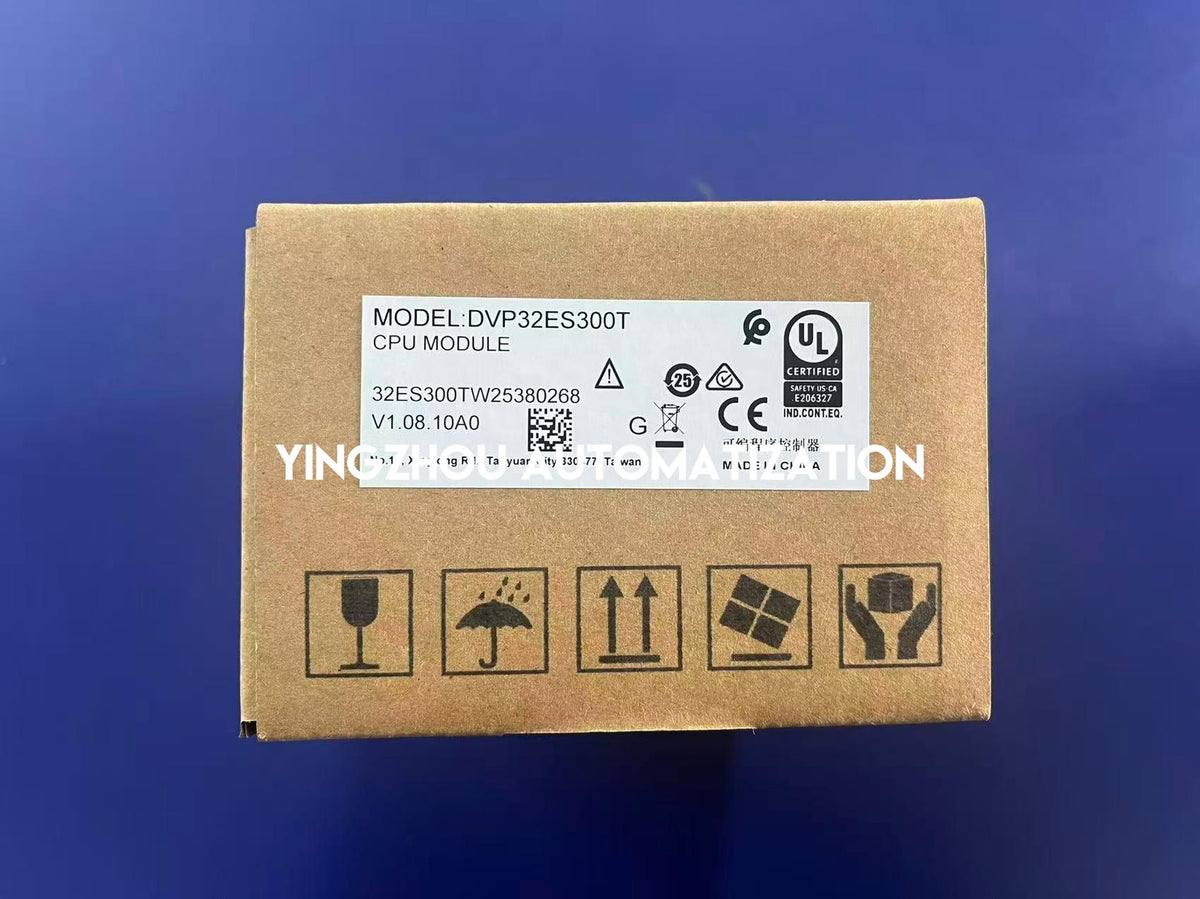 Delta DVP32ES300T PLC - ES3 Series High-Performance CPU, 16DI/16DO Transistor, Ethernet-vezhoo