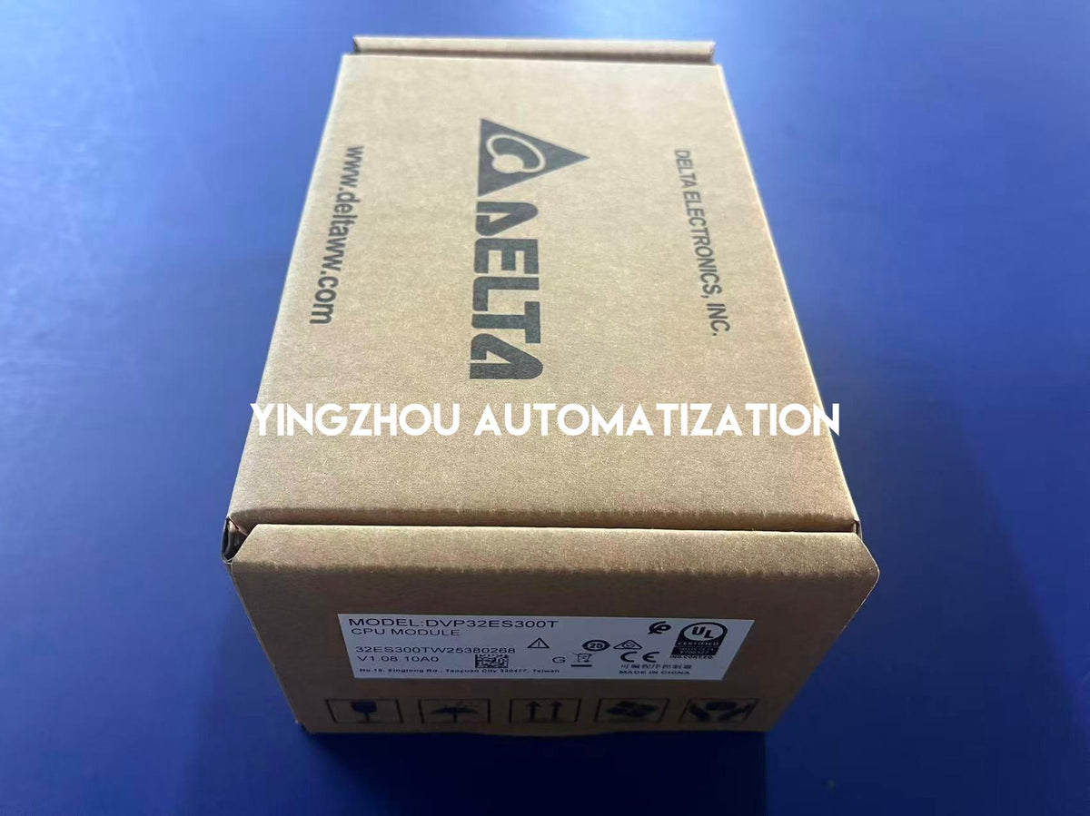 Delta DVP32ES300T PLC - ES3 Series High-Performance CPU, 16DI/16DO Transistor, Ethernet-vezhoo