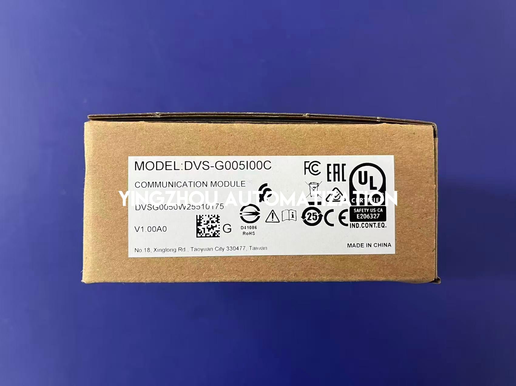 Delta DVS-G005I00C Industrial Unmanaged Switch - 5-Port Gigabit Ethernet, Slim Design, DIN Rail-vezhoo