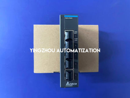 Delta DVS-G005I00C Industrial Unmanaged Switch - 5-Port Gigabit Ethernet, Slim Design, DIN Rail-vezhoo