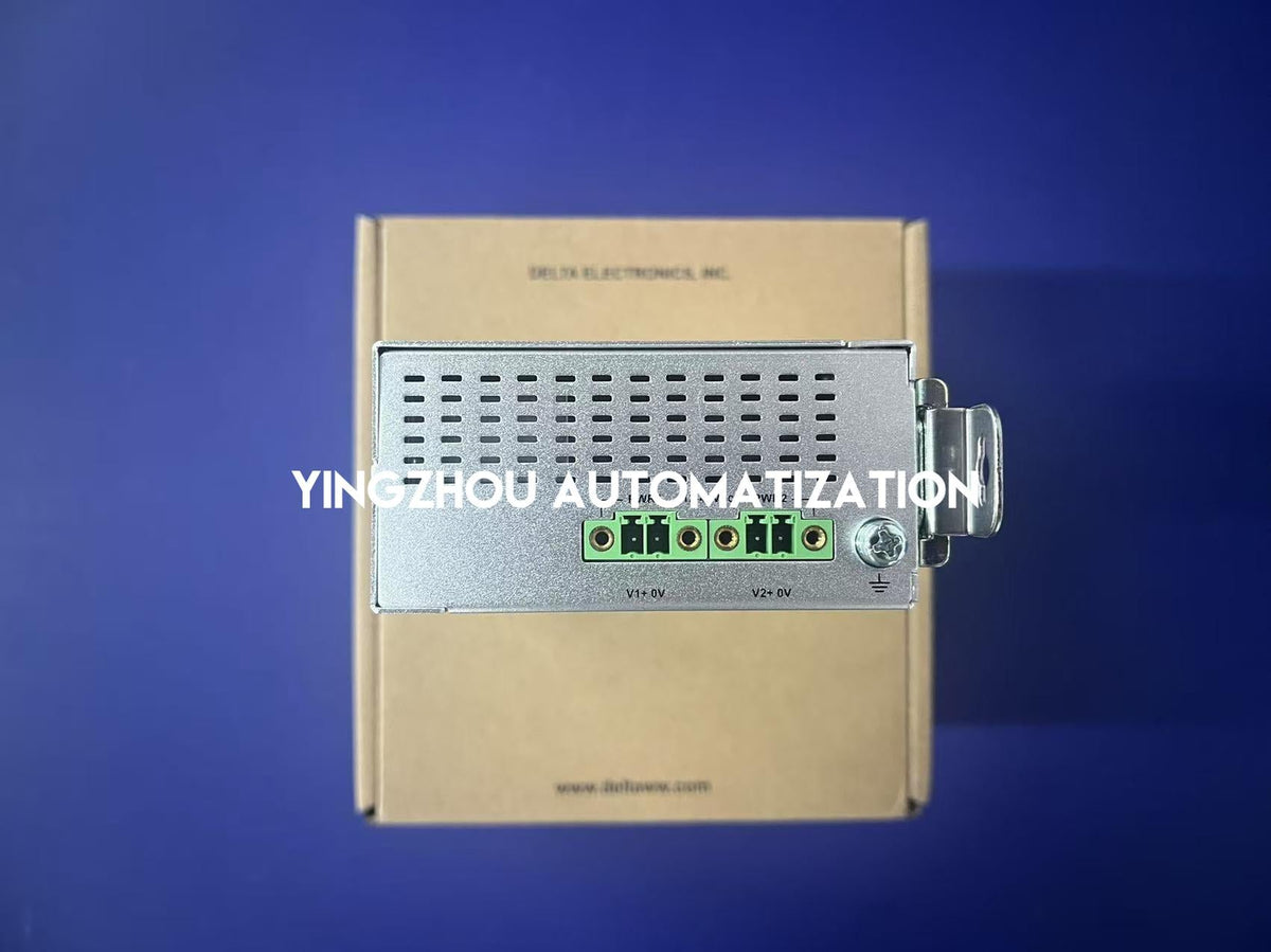 Delta DVS Series DVS-008R00 Industrial 8-Port Unmanaged Ethernet Switch - DIN-Rail Mount-vezhoo