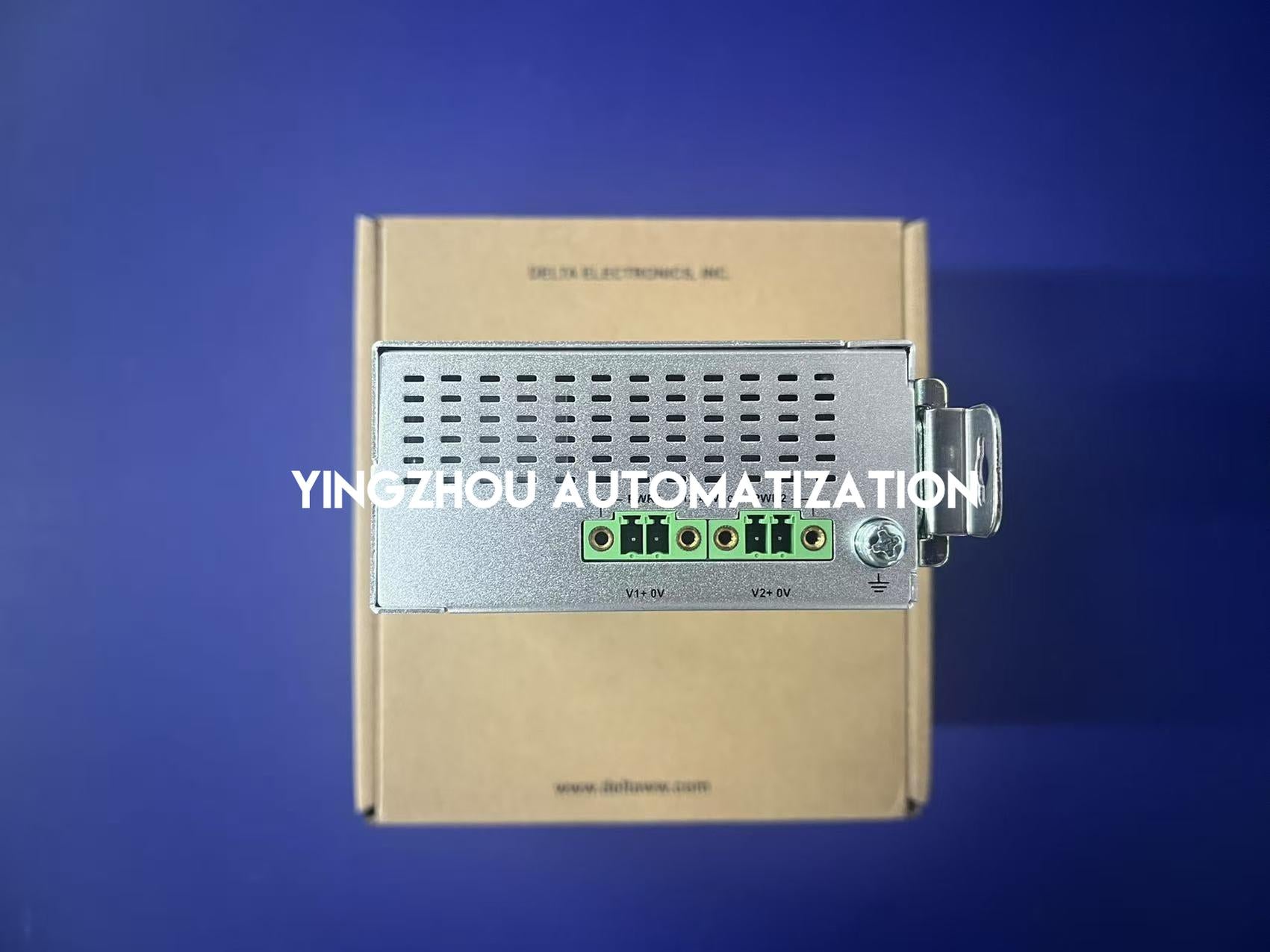 Delta DVS Series DVS-008R00 Industrial 8-Port Unmanaged Ethernet Switch - DIN-Rail Mount-vezhoo