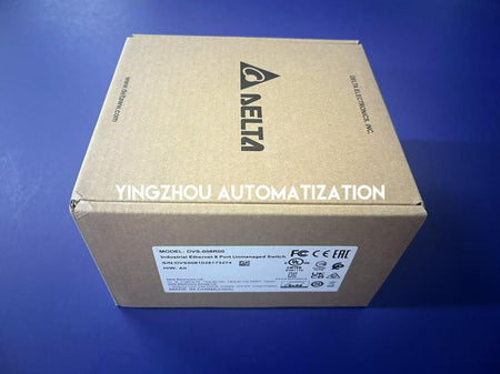 Delta DVS Series DVS-008R00 Industrial 8-Port Unmanaged Ethernet Switch - DIN-Rail Mount-vezhoo