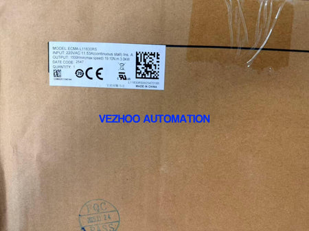 Delta ECM-B3M-J20807SS1 ASDA-B3 AC Servo Motor 750W 3000RPM 80mm Frame-vezhoo