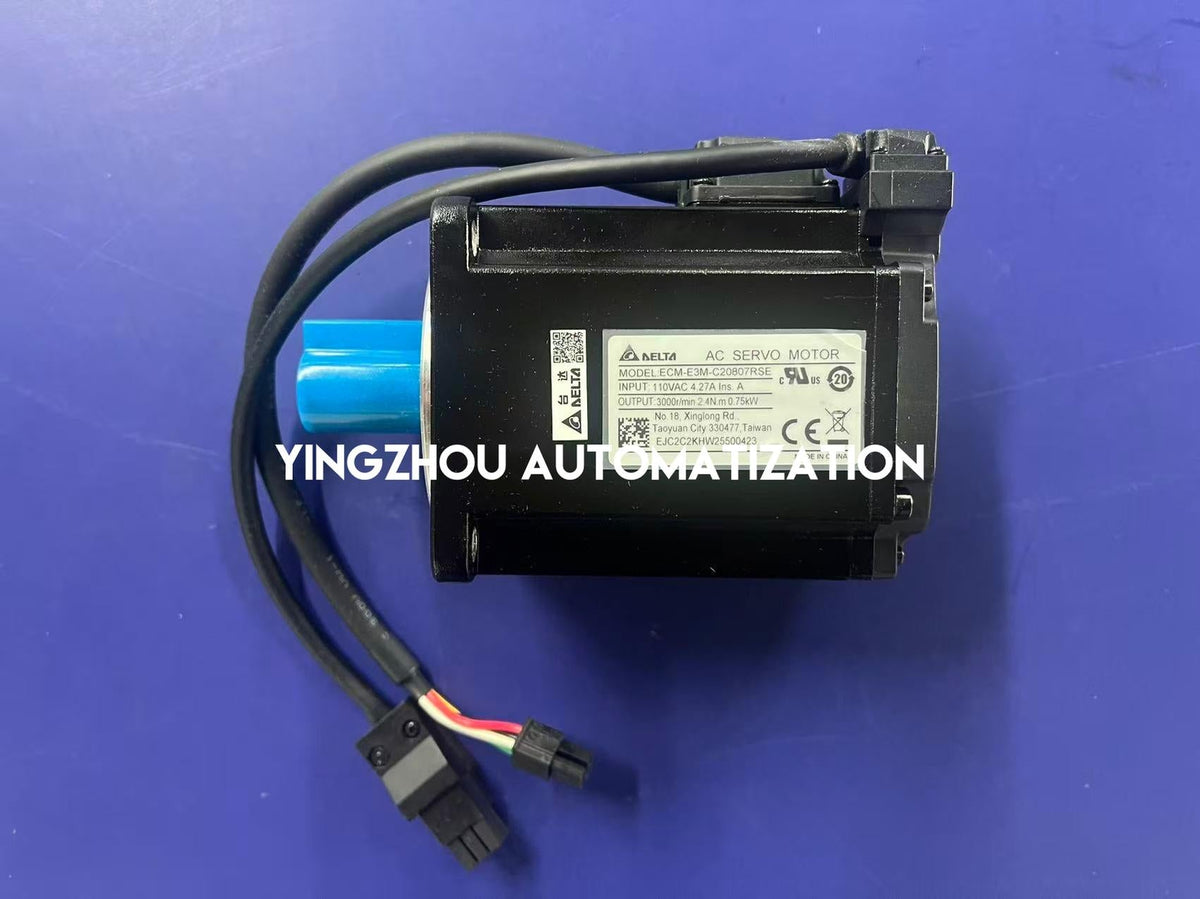 Delta ASDA-B3 Series Servo Motor ECM-E3M-C20807RSE | 750W 0.75kW | 220V High Inertia | 24-bit Encoder | Brand New Original Genuine-vezhoo