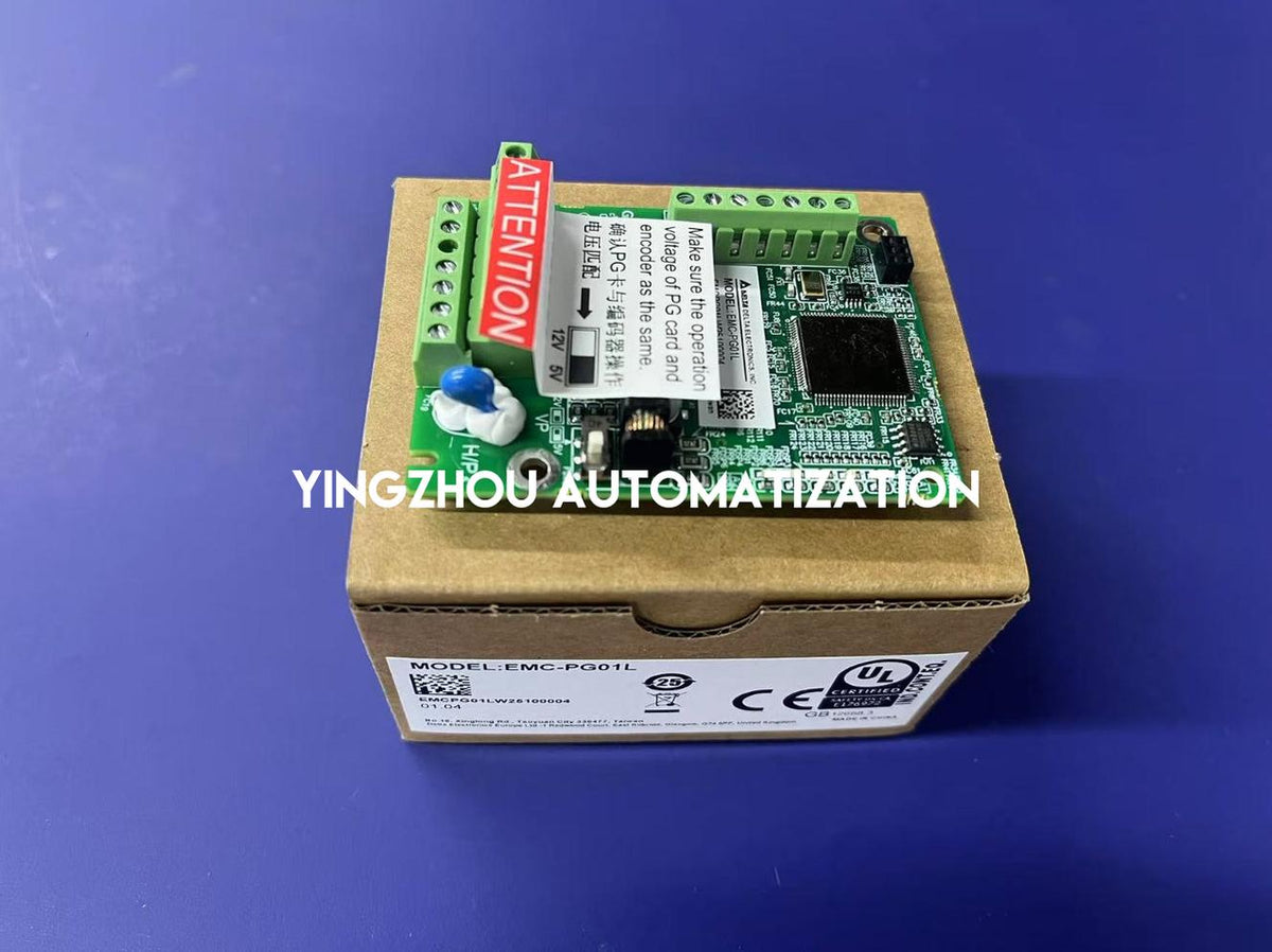 Delta EMC-PG01L PG Card for VFD-L Series - Encoder Feedback Extension Module-vezhoo