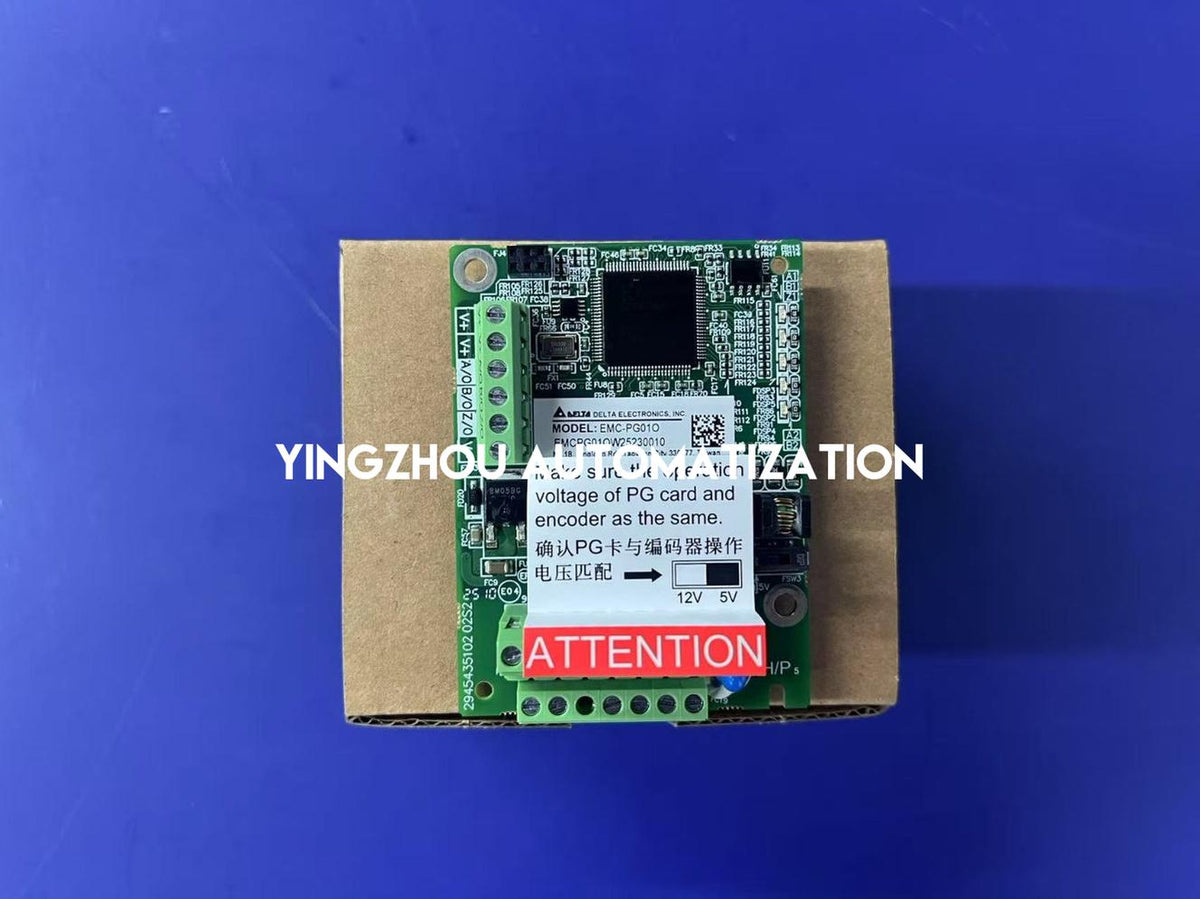 Delta EMC-PG01O Encoder Feedback Card - Open Collector Output for C2000/A2 Series-vezhoo