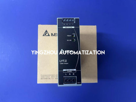 Delta LYTE DRL-48V120W1AA DIN Rail Power Supply - 48V 2.5A, 120W Output-vezhoo