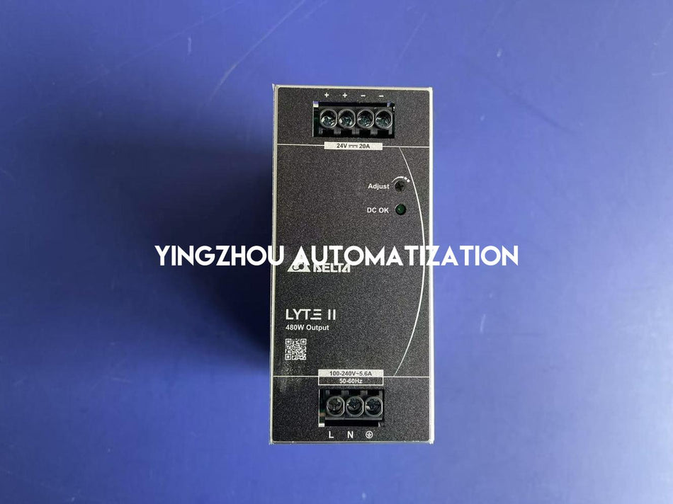 Delta LYTE Series DRL-24V480W1EN DIN Rail Power Supply - 24V 20A 480W-vezhoo