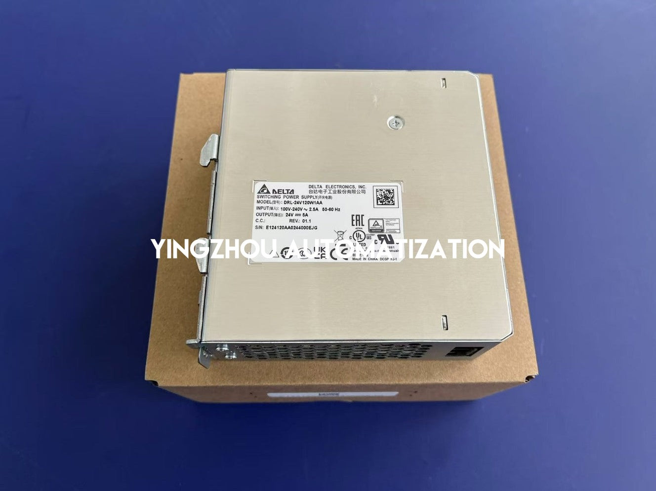 Delta Lyte Series DIN Rail Power Supply DRL-24V120W1AA - 24V 120W 5A-vezhoo