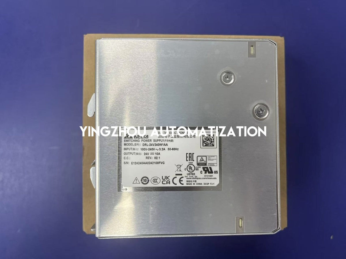 Delta Lyte Series DIN Rail Power Supply DRL-24V240W1AA - 24V 240W 10A-vezhoo