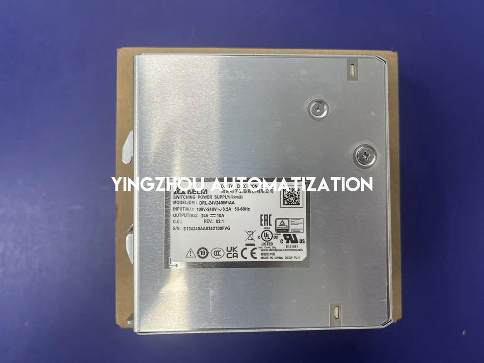 Delta Lyte Series DIN Rail Power Supply DRL-24V240W1AA - 24V 240W 10A-vezhoo