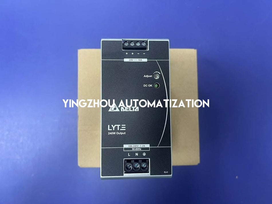 Delta Lyte Series DIN Rail Power Supply DRL-24V240W1AA - 24V 240W 10A-vezhoo