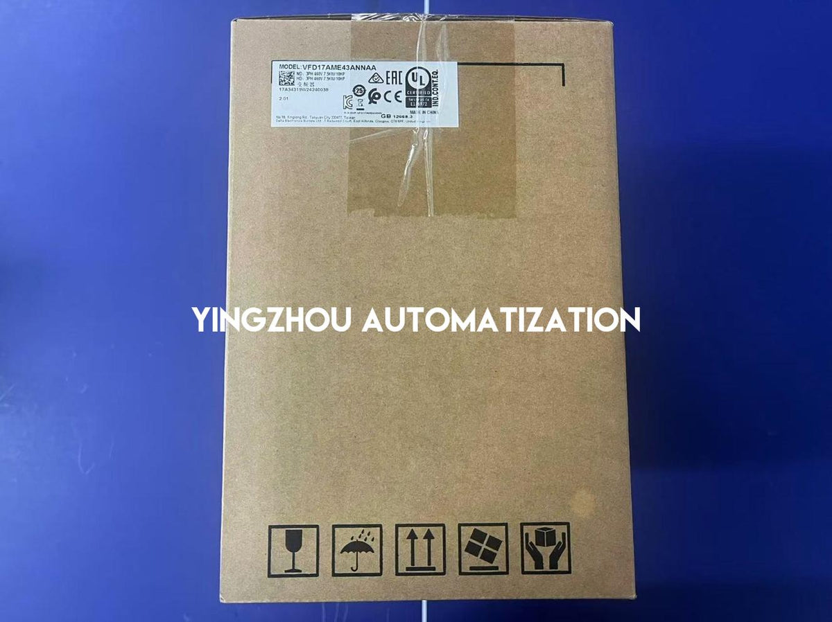 Delta ME300 Series 7.5kW VFD VFD17AME43ANNAA - 3-Phase 460V, 17A, High-Speed Control-vezhoo