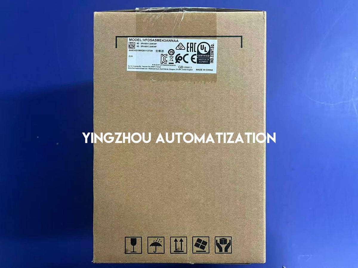 Delta ME300 Series VFD5A5ME43ANNAA AC Drive - 2.2kW (3HP), 460V 3-Phase, 5.5A, IP20-vezhoo