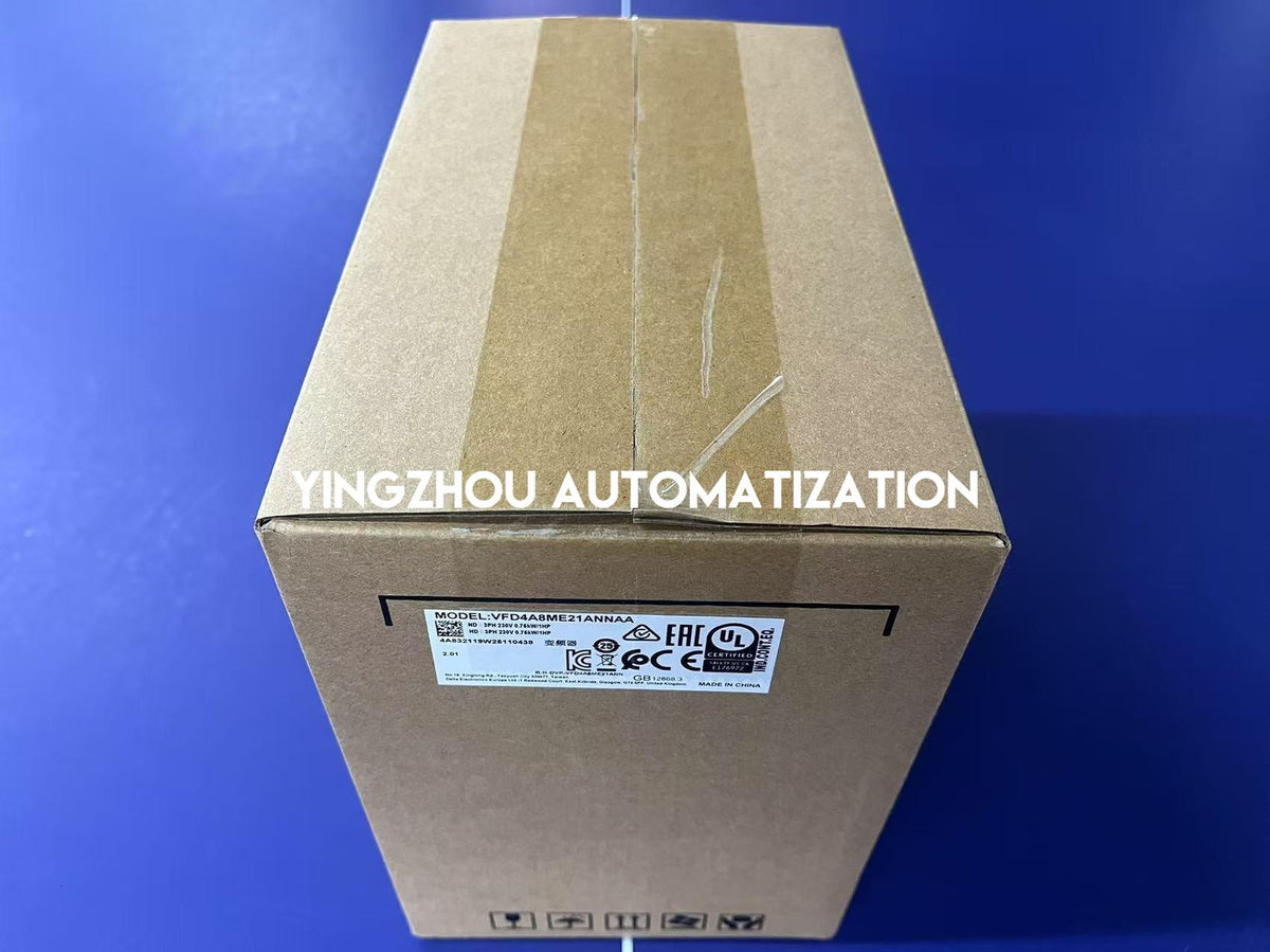 Delta ME300 VFD4A8ME21ANNAA VFD - 1HP (0.75kW), 230V 1-Phase Input, IP20-vezhoo