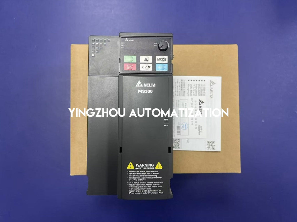 Delta MS300 Series Compact Variable Frequency Drive | 5.5kW 7.5HP | 460V 3-Phase | 13A | VFD13AMS43ANSAA | Brand New Original-vezhoo