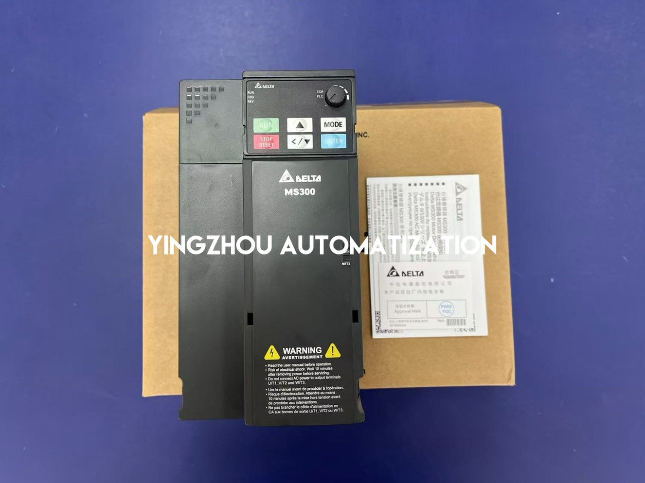 Delta MS300 Series High Performance Compact Drive VFD17AMS43ANSAA - 7.5kW (10HP) 460V 3-Phase-vezhoo