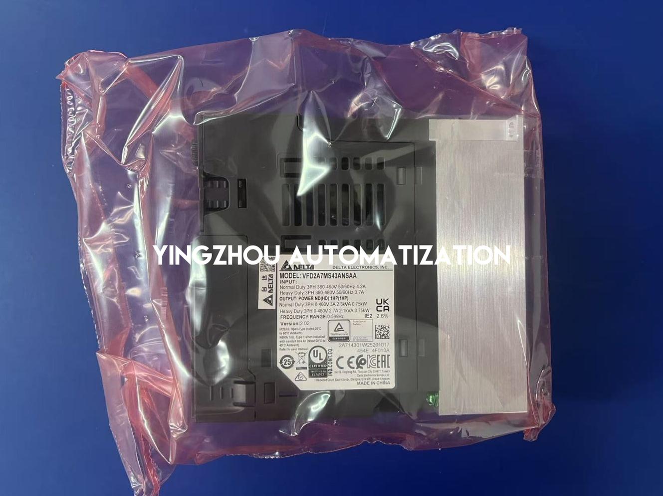 Delta MS300 Series High Performance Compact Drive VFD2A7MS43ANSAA - 0.75kW (1HP) 460V 3-Phase-vezhoo