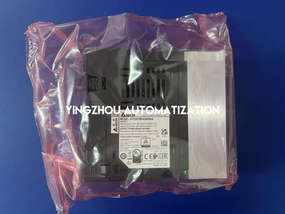Delta MS300 Series High Performance Compact Drive VFD2A7MS43ANSAA - 0.75kW (1HP) 460V 3-Phase-vezhoo