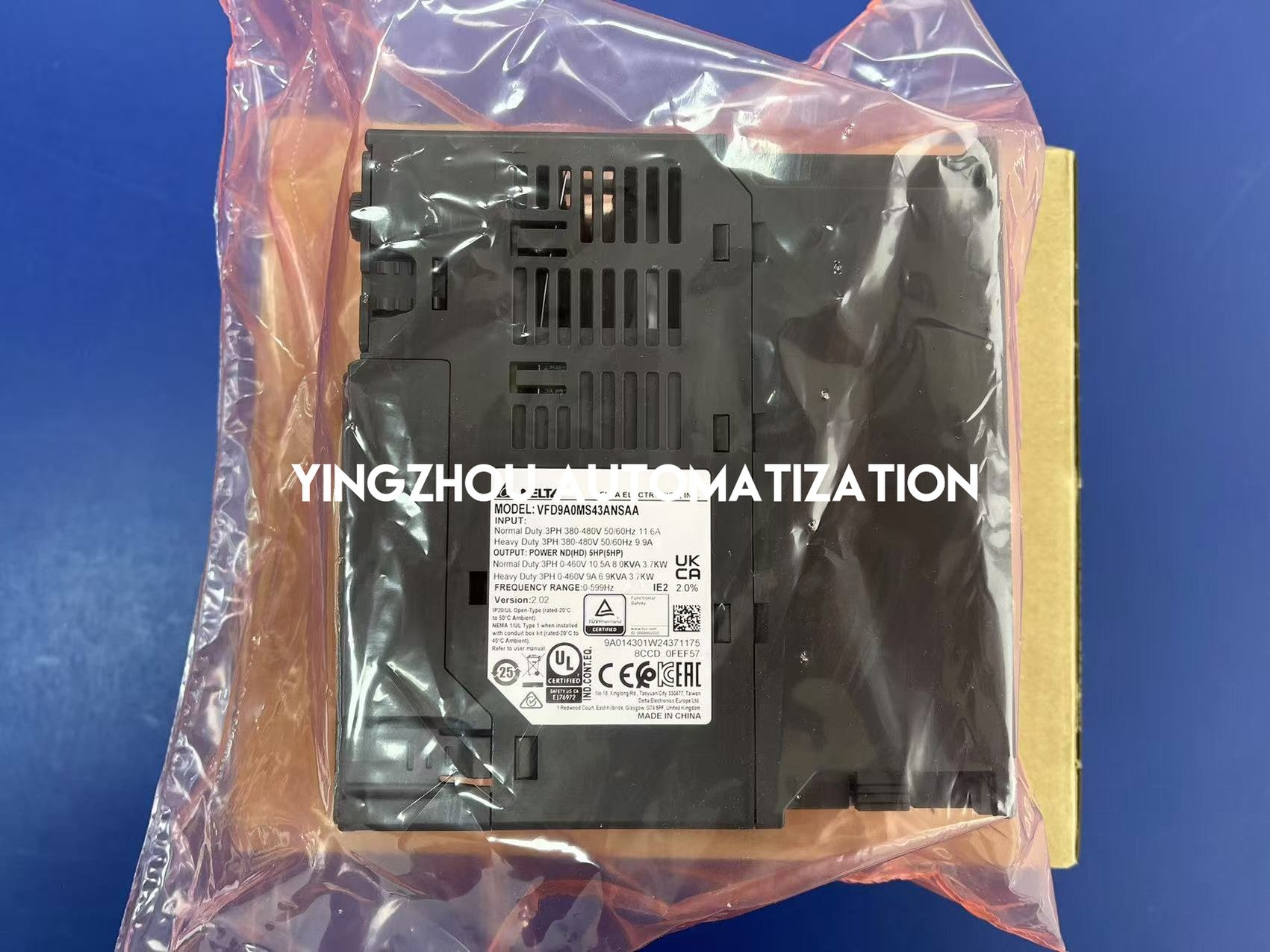 Delta MS300 Series High Performance Compact Drive VFD9A0MS43ANSAA - 4.0kW (5HP) 460V 3-Phase-vezhoo