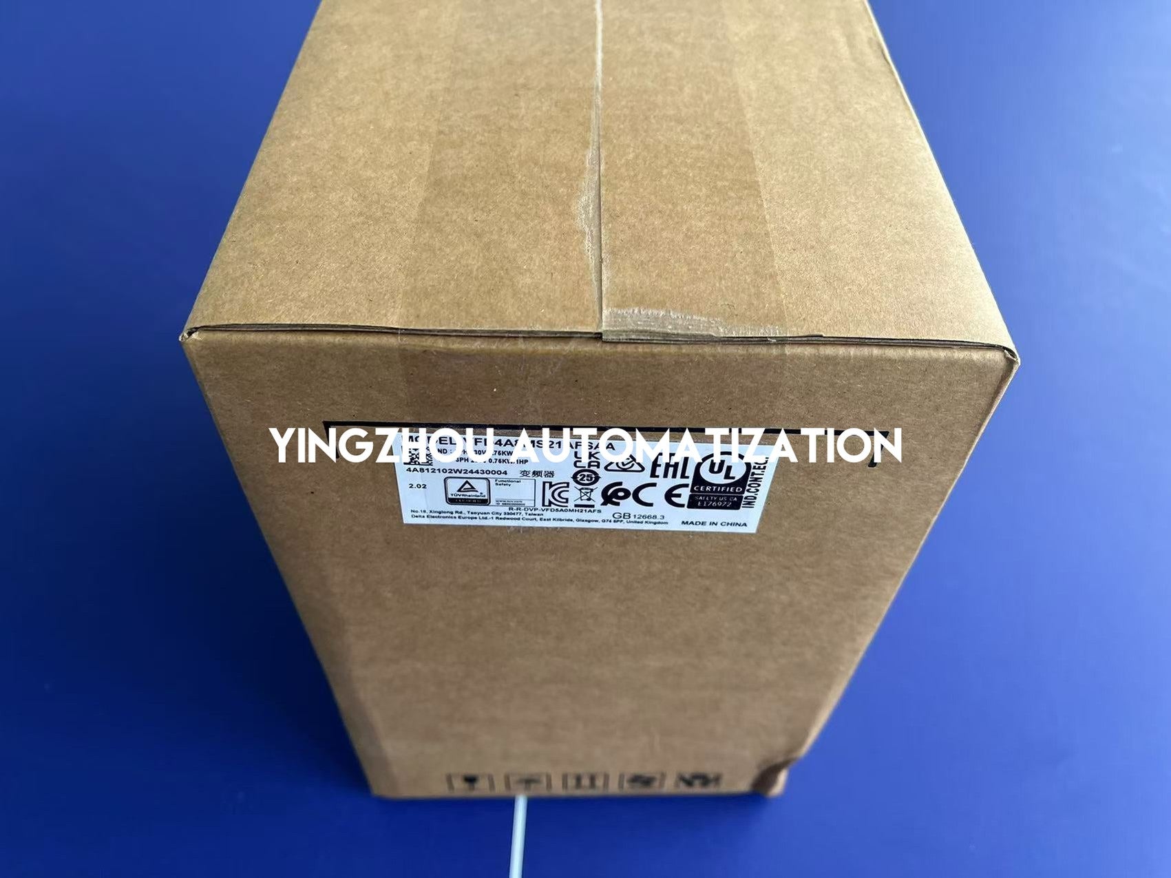 Delta MS300 Series VFD4A8MS21AFSAA Inverter - 0.75kW (1HP), 1-Phase 230V, Built-in EMC Filter VFD-vezhoo