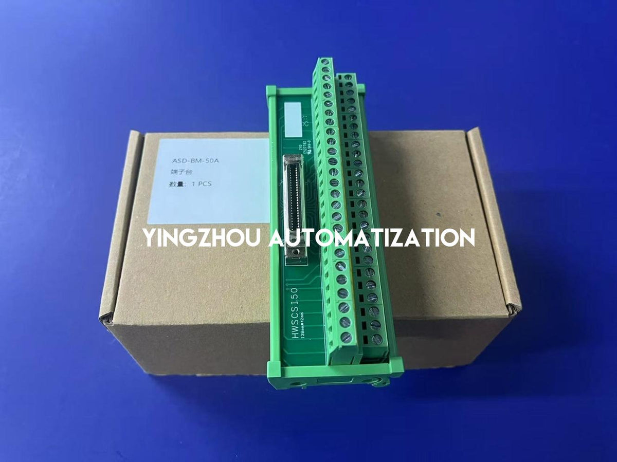 Delta Servo Drive CN1 Connector ASD-BM-50A - 50-Pin I/O Terminal Block & Cable Interface-vezhoo