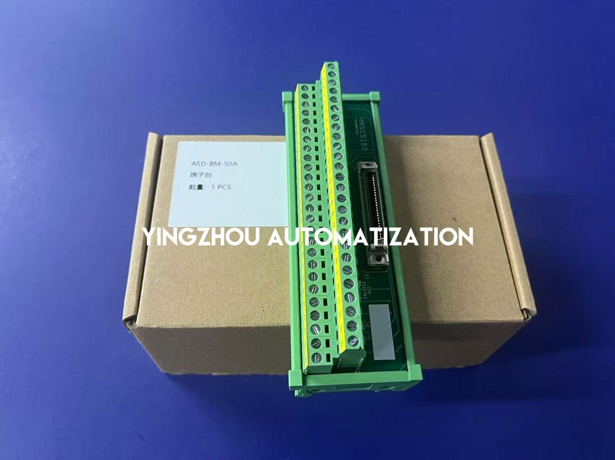 Delta Servo Drive CN1 Connector ASD-BM-50A - 50-Pin I/O Terminal Block & Cable Interface-vezhoo