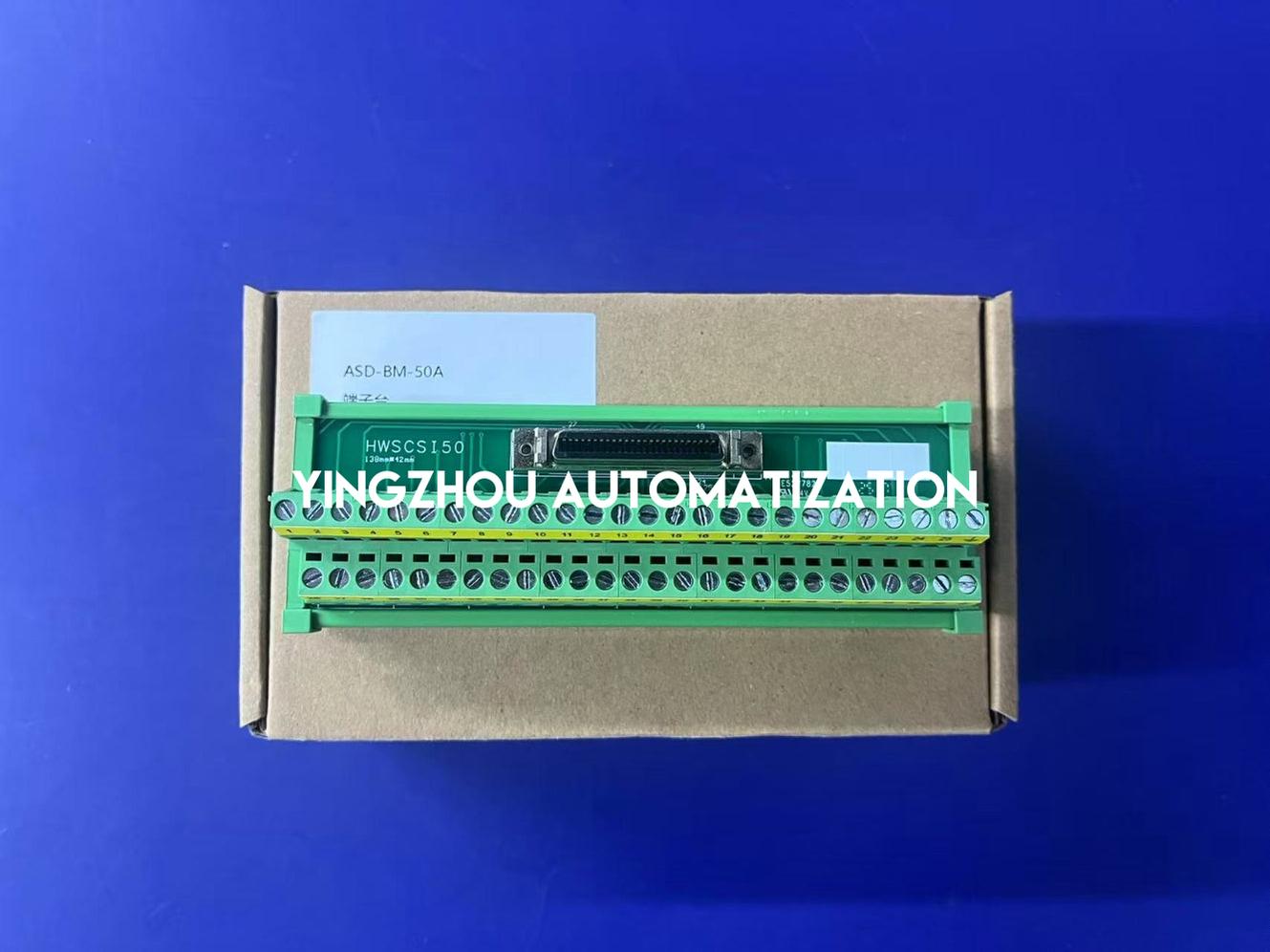 Delta Servo Drive CN1 Connector ASD-BM-50A - 50-Pin I/O Terminal Block & Cable Interface-vezhoo